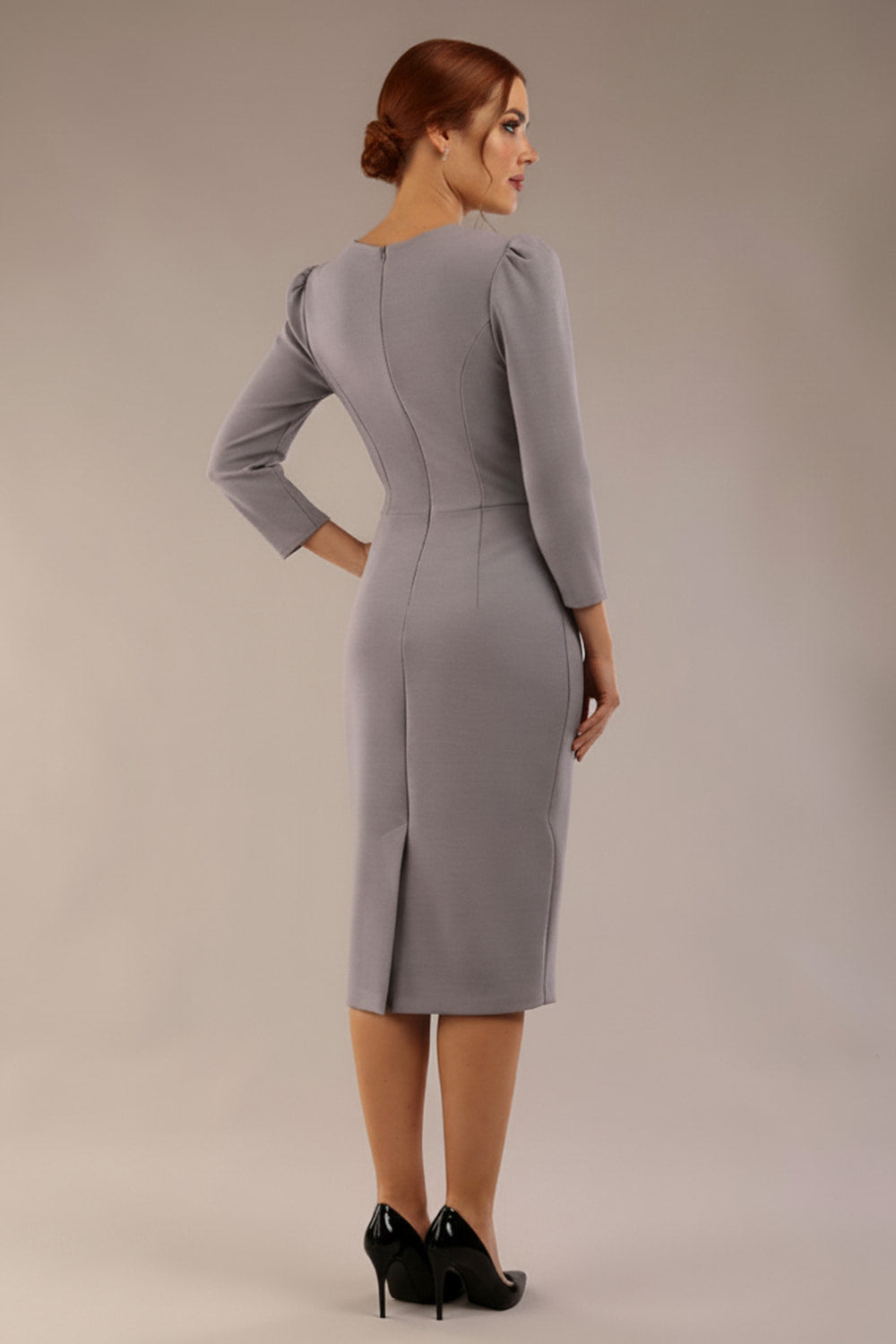 Seed Cyrus Asymmetric Lapel Dress – Diva Catwalk, image 9