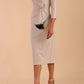 Seed Elsye 3/4 Sleeve Midi Length Pencil Dress 