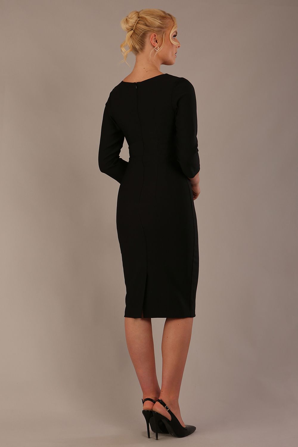 Seed Greenwich Sleeved Pencil Dress – Diva Catwalk, image 12