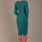 Seed Greenwich Sleeved Pencil Dress 