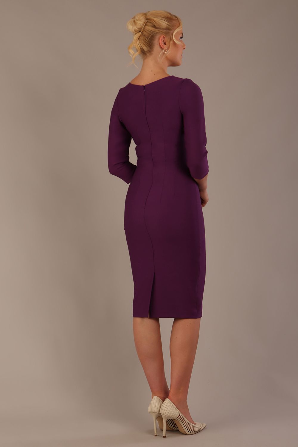 Seed Greenwich Sleeved Pencil Dress – Diva Catwalk, image 7