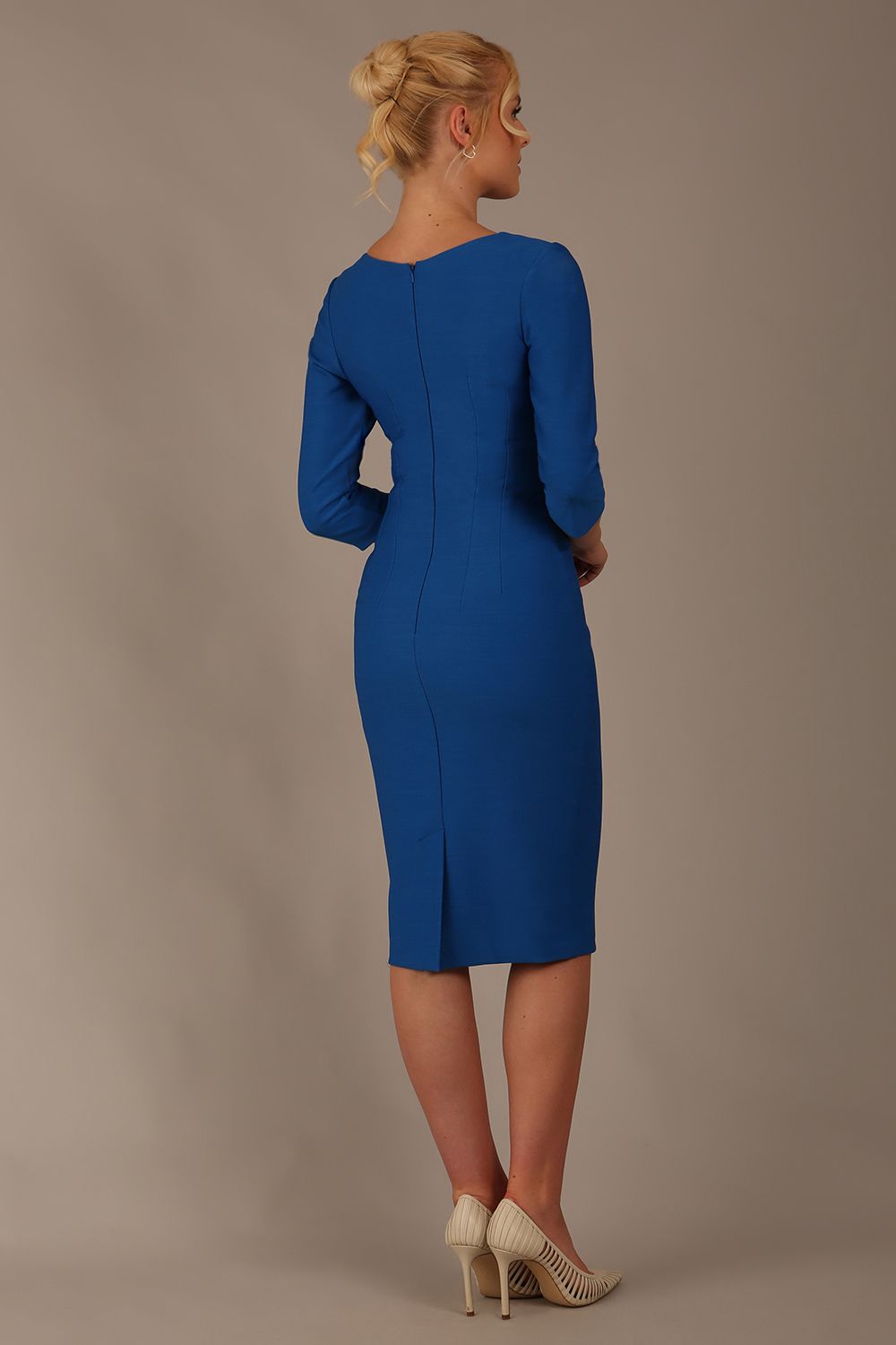 Seed Greenwich Sleeved Pencil Dress 