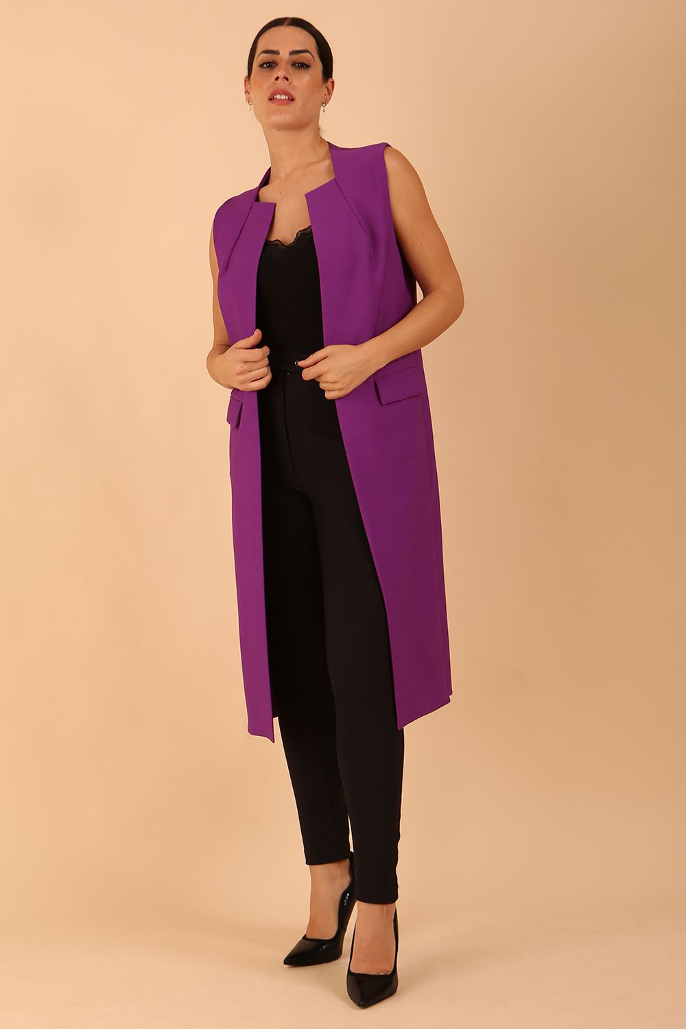 Seed Harvard Sleeveless Coat 