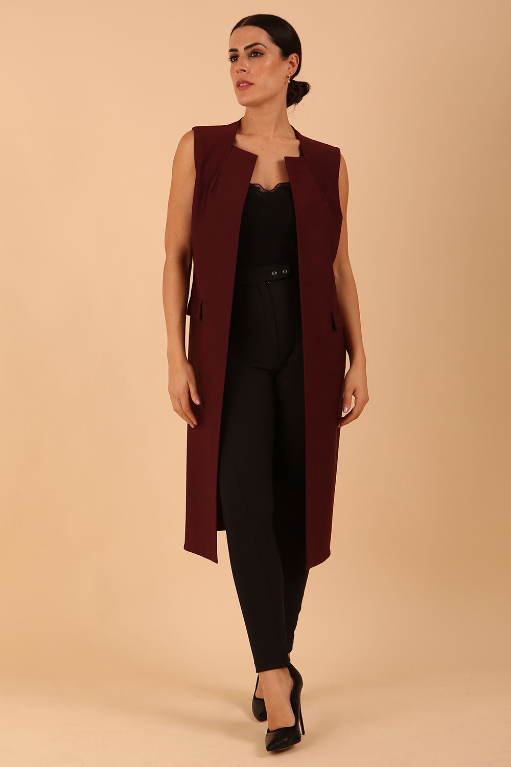 Seed Harvard Sleeveless Coat 