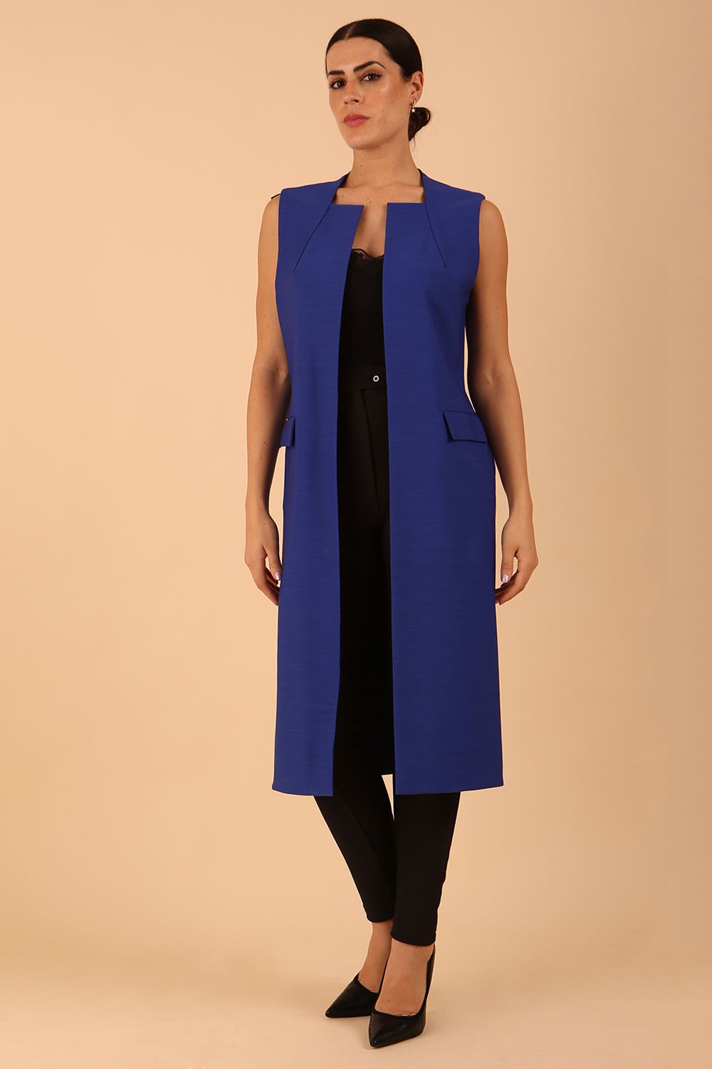 Seed Harvard Sleeveless Coat – Diva Catwalk, image 13