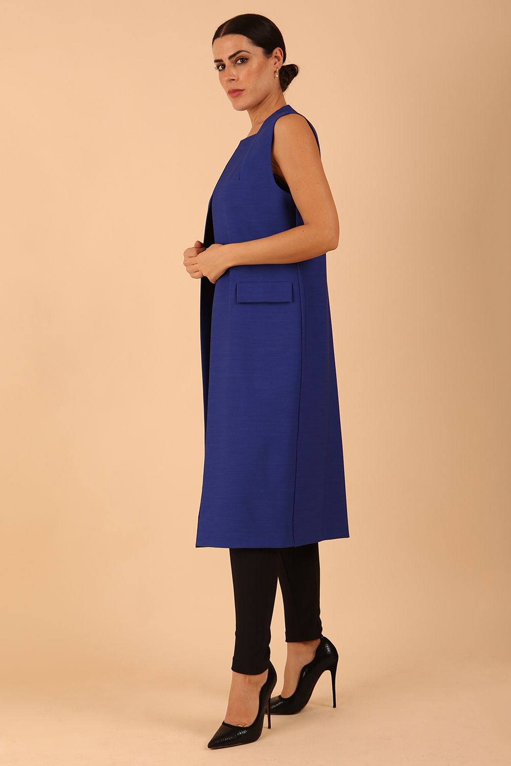 Seed Harvard Sleeveless Coat – Diva Catwalk, image 14
