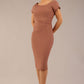 Seed Leela Rounded Neckline Cap Sleeved Dress 