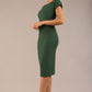 Seed Leela Rounded Neckline Cap Sleeved Dress 