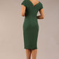 Seed Leela Rounded Neckline Cap Sleeved Dress 