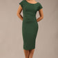 Seed Leela Rounded Neckline Cap Sleeved Dress 