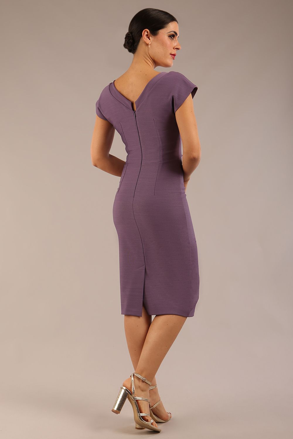 Seed Leela Rounded Neckline Cap Sleeved Dress – Diva Catwalk, image 11