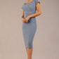 Seed Leela Rounded Neckline Cap Sleeved Dress 