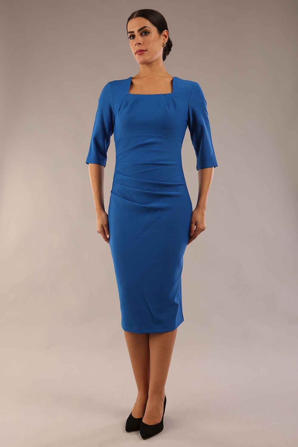 Seed Lexie Pleated Pencil Dress – Diva Catwalk, image 3