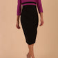 Seed Limelight Contrast Three Quarter Sleeve Dress 