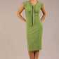 Seed Lucca Tie Detail Cap Sleeved Pencil Dress 
