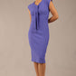 Seed Lucca Tie Detail Cap Sleeved Pencil Dress 