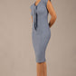 Seed Lucca Tie Detail Cap Sleeved Pencil Dress 