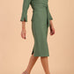 Seed Orla Asymmetric Pencil Dress 