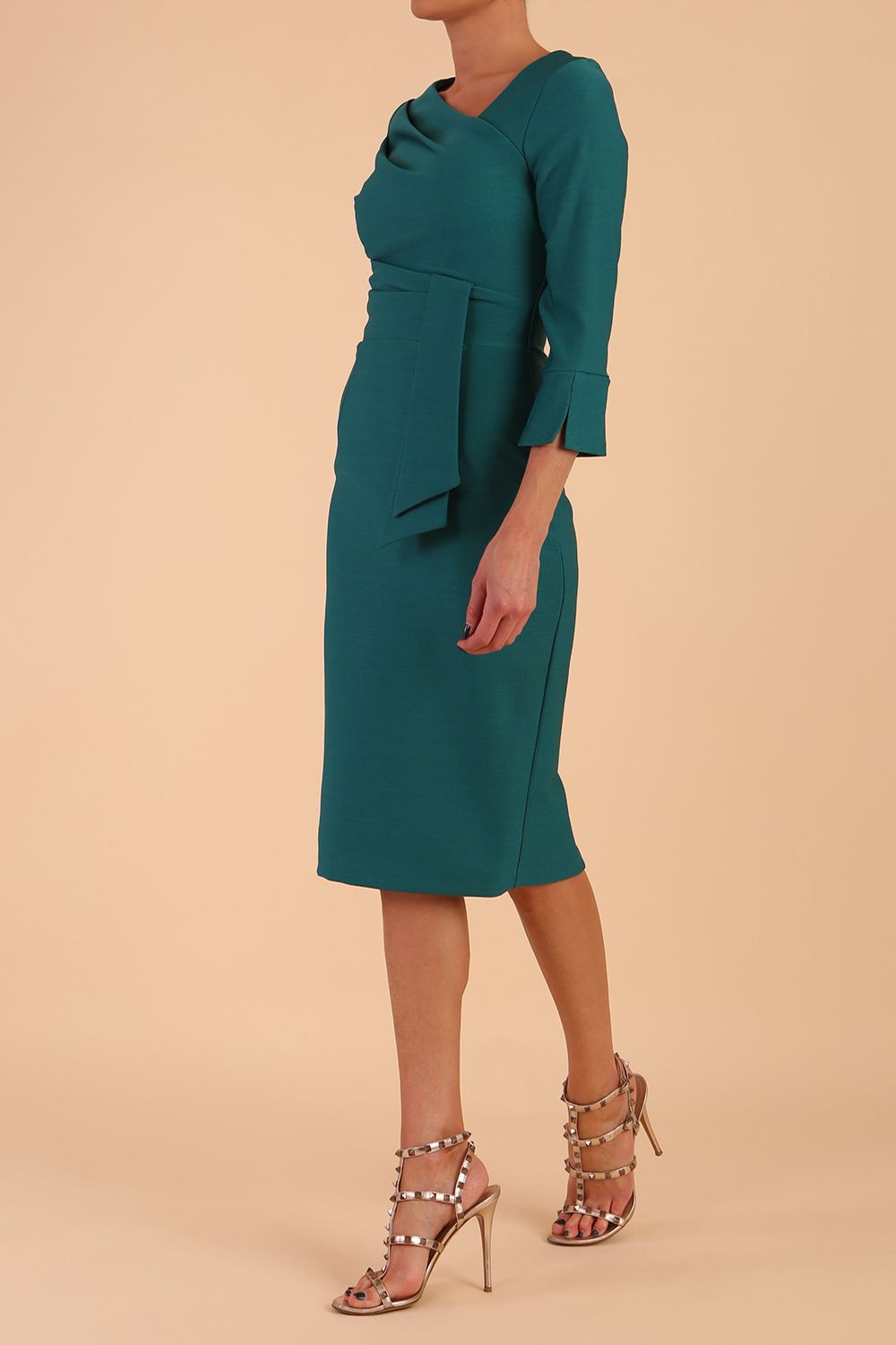 Seed Orla Asymmetric Pencil Dress – Diva Catwalk, image 23