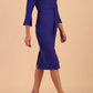 Seed Orla Asymmetric Pencil Dress 