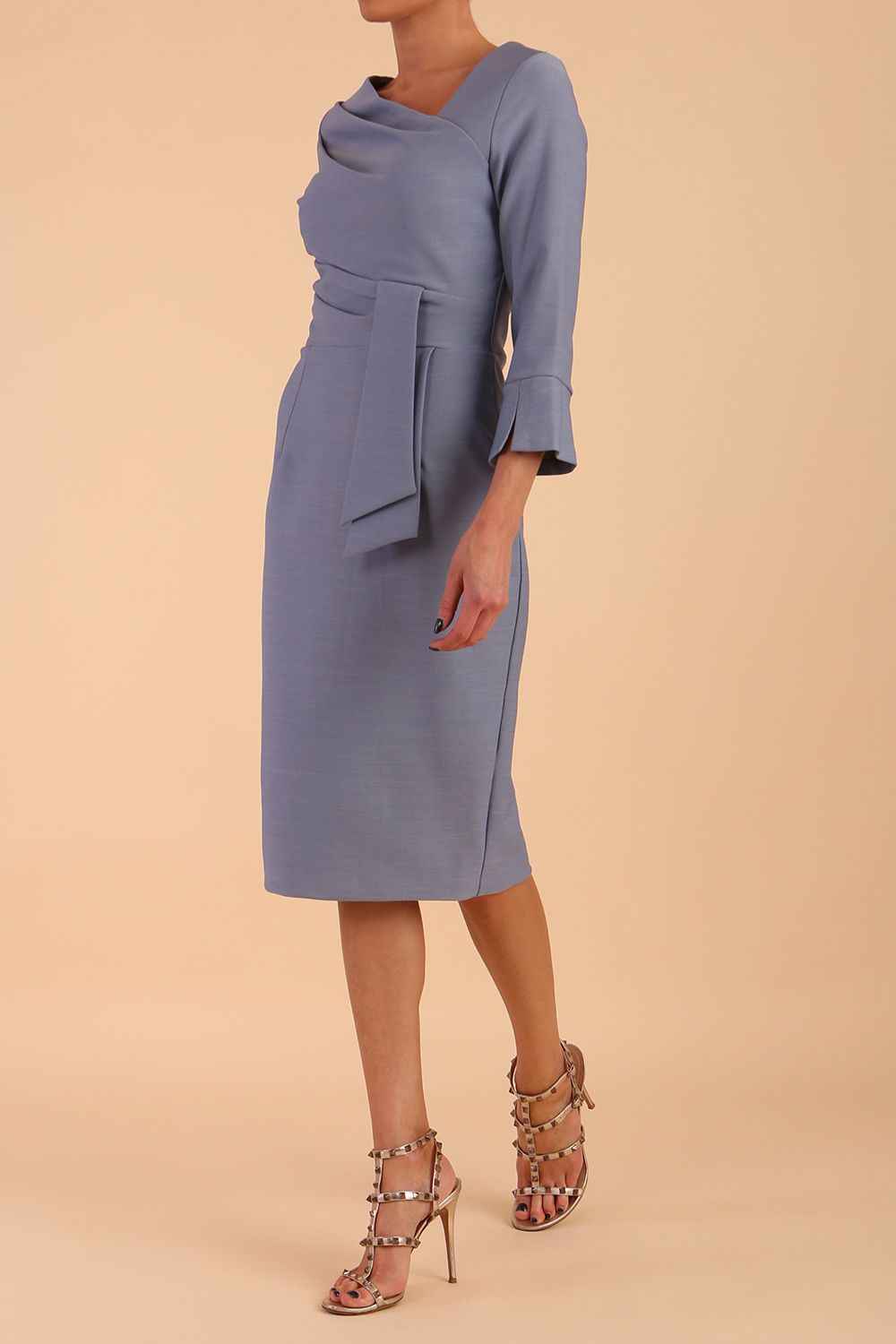 Seed Orla Asymmetric Pencil Dress – Diva Catwalk, image 11