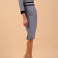 Seed Paeonia Contrast Pencil Dress 