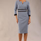 Seed Paeonia Contrast Pencil Dress 