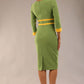 Seed Paeonia Contrast Pencil Dress 