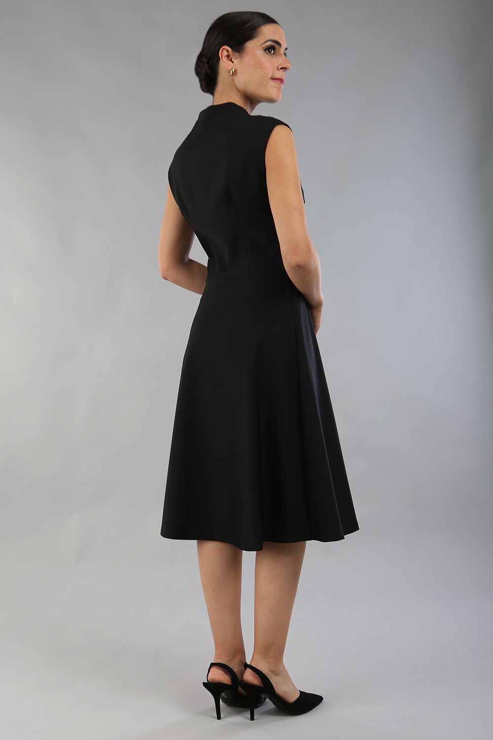 Seed Rio High Split Neckline Swing Dress – Diva Catwalk, image 7
