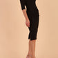 Seed Royale Rounded Neckline Pencil Dress 