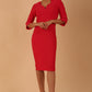 Seed Zara structured sweetheart neckline pencil  Dress 