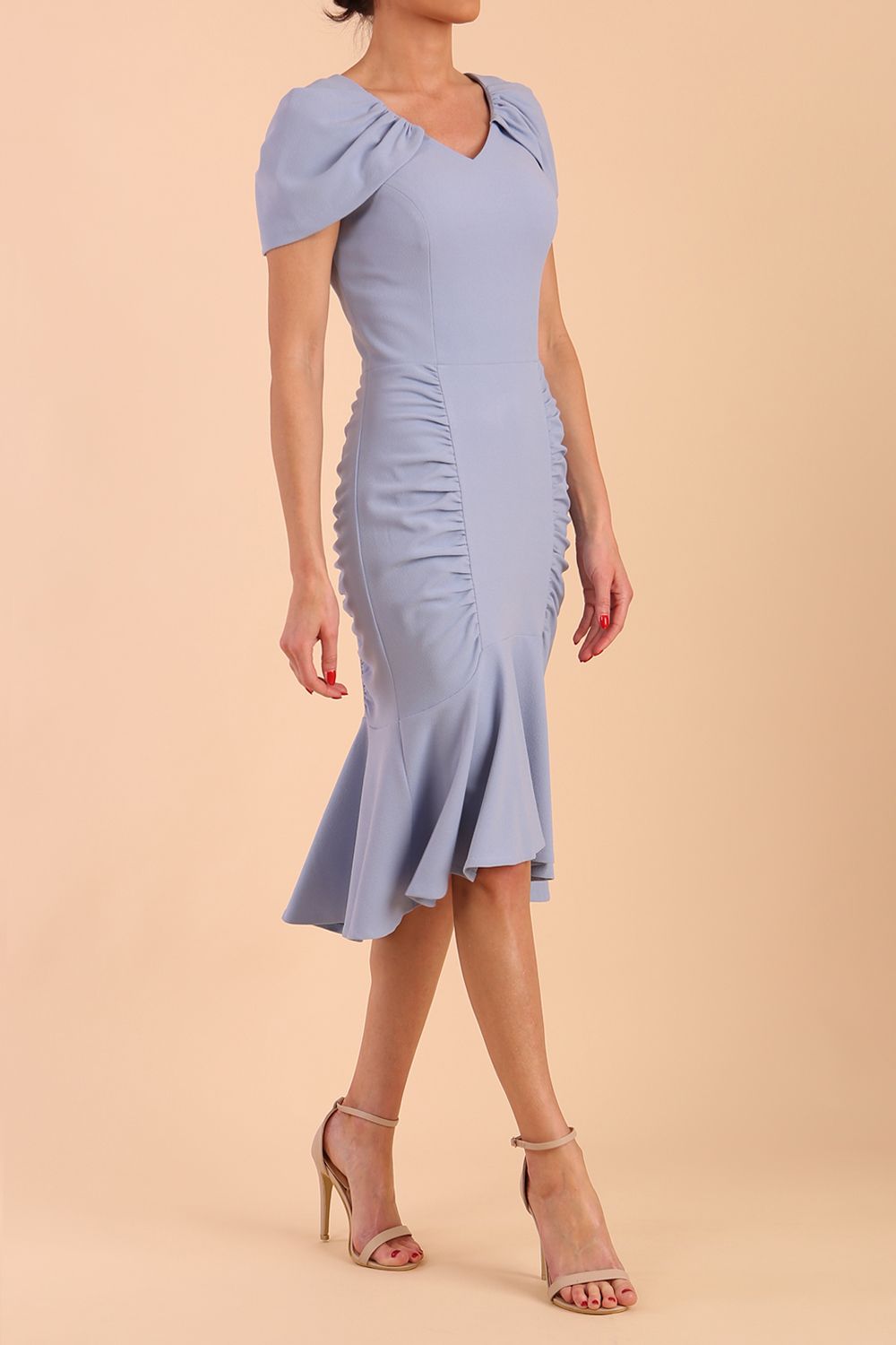 Seraphina Fishtail Style Skirt Dress 