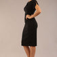 Sheena Short Sleeve Knee Length Pencil Dress 