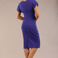 Sheena Short Sleeve Knee Length Pencil Dress 
