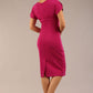 Sheena Short Sleeve Knee Length Pencil Dress 