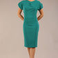 Sheena Short Sleeve Knee Length Pencil Dress 
