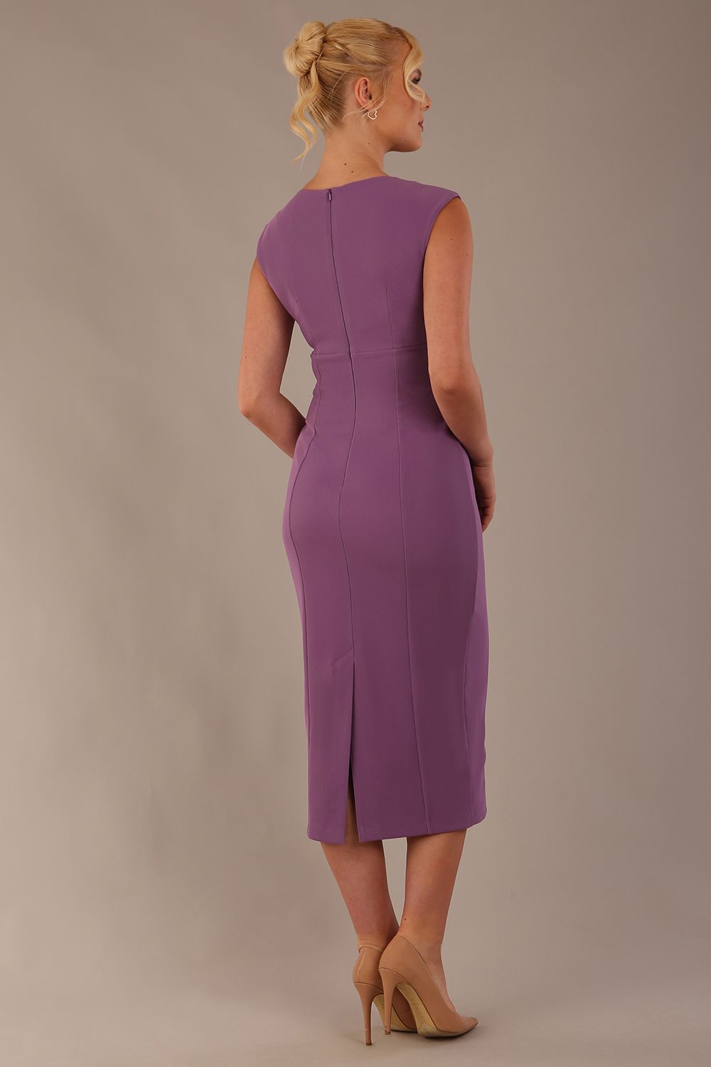 Spirit Sleeveless Midi Pencil Dress 