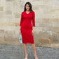 Seed Pieris Pencil Seed Dress