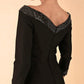 ToTo Bardot Neckline Off Shoulder Pencil Dress 