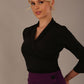 Trina 3/4 Sleeve Wrap Top 