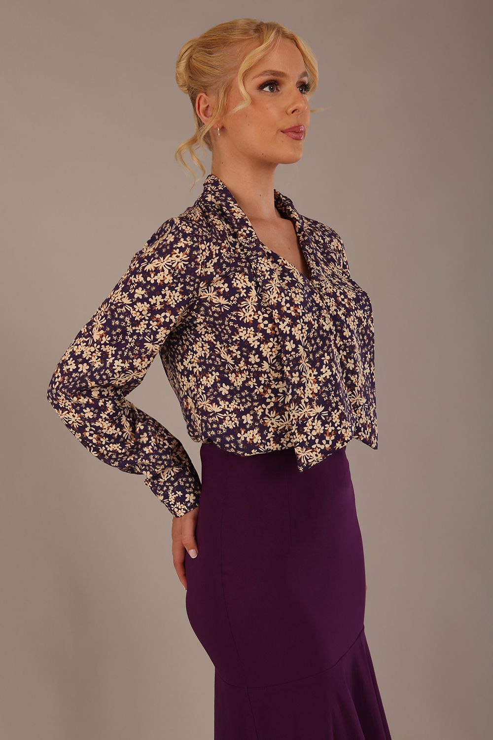 Truro Draped V-Neck Top – Diva Catwalk, image 5