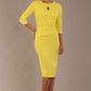 Ubrique Keyhole Pencil Dress 