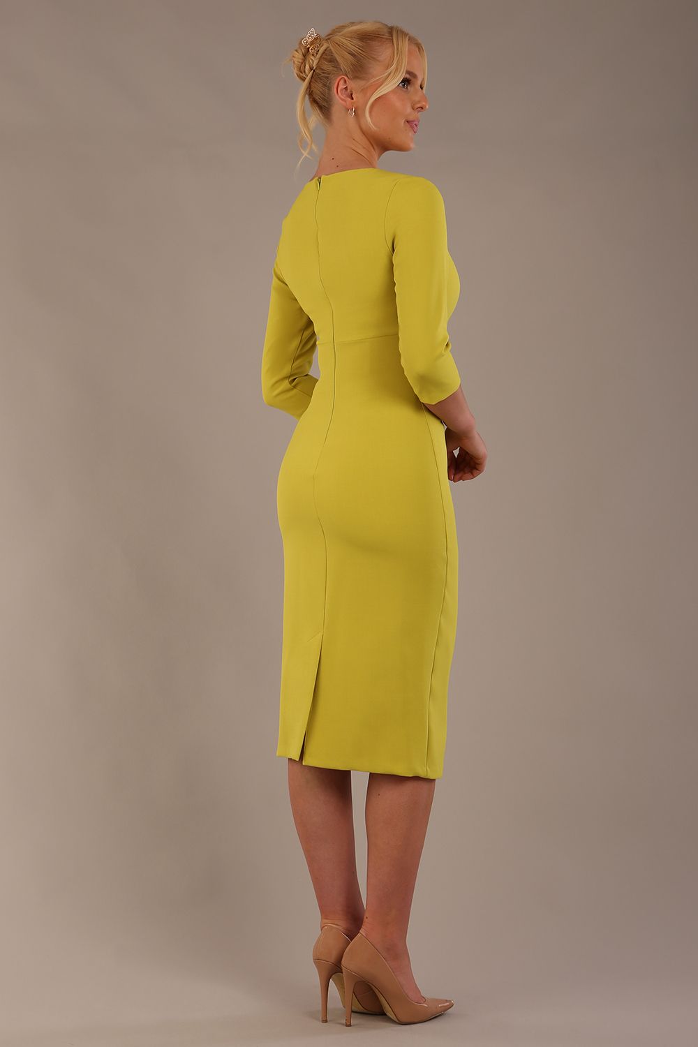 Ubrique Keyhole Pencil Dress – Diva Catwalk, image 22