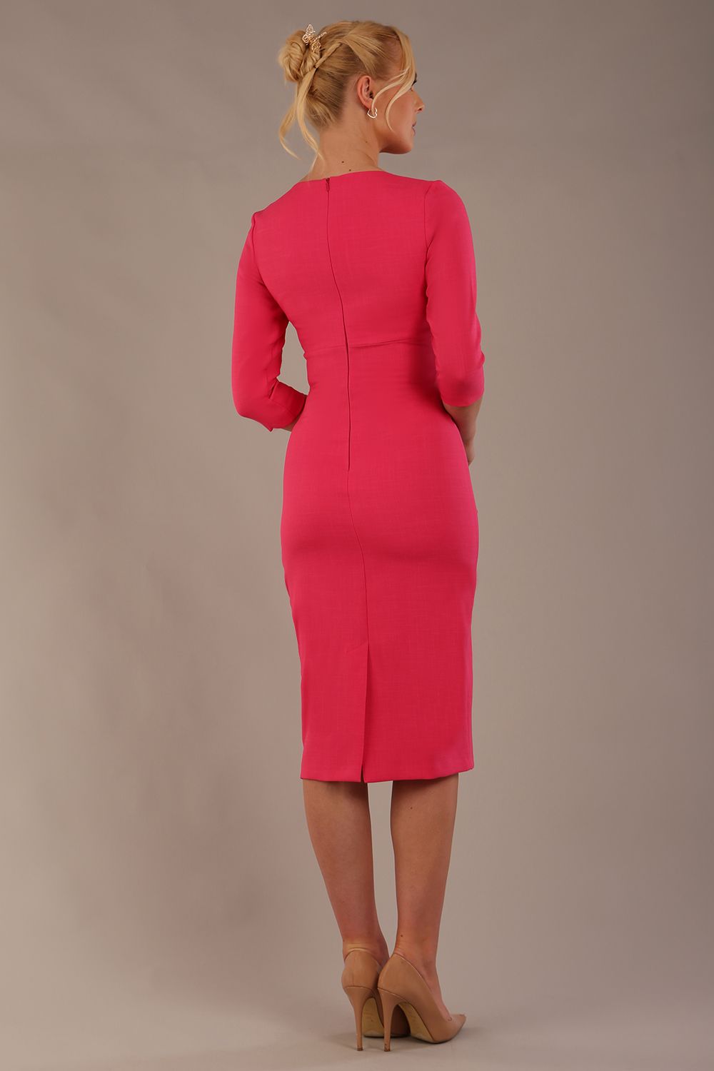 Ubrique Keyhole Pencil Dress – Diva Catwalk, image 30