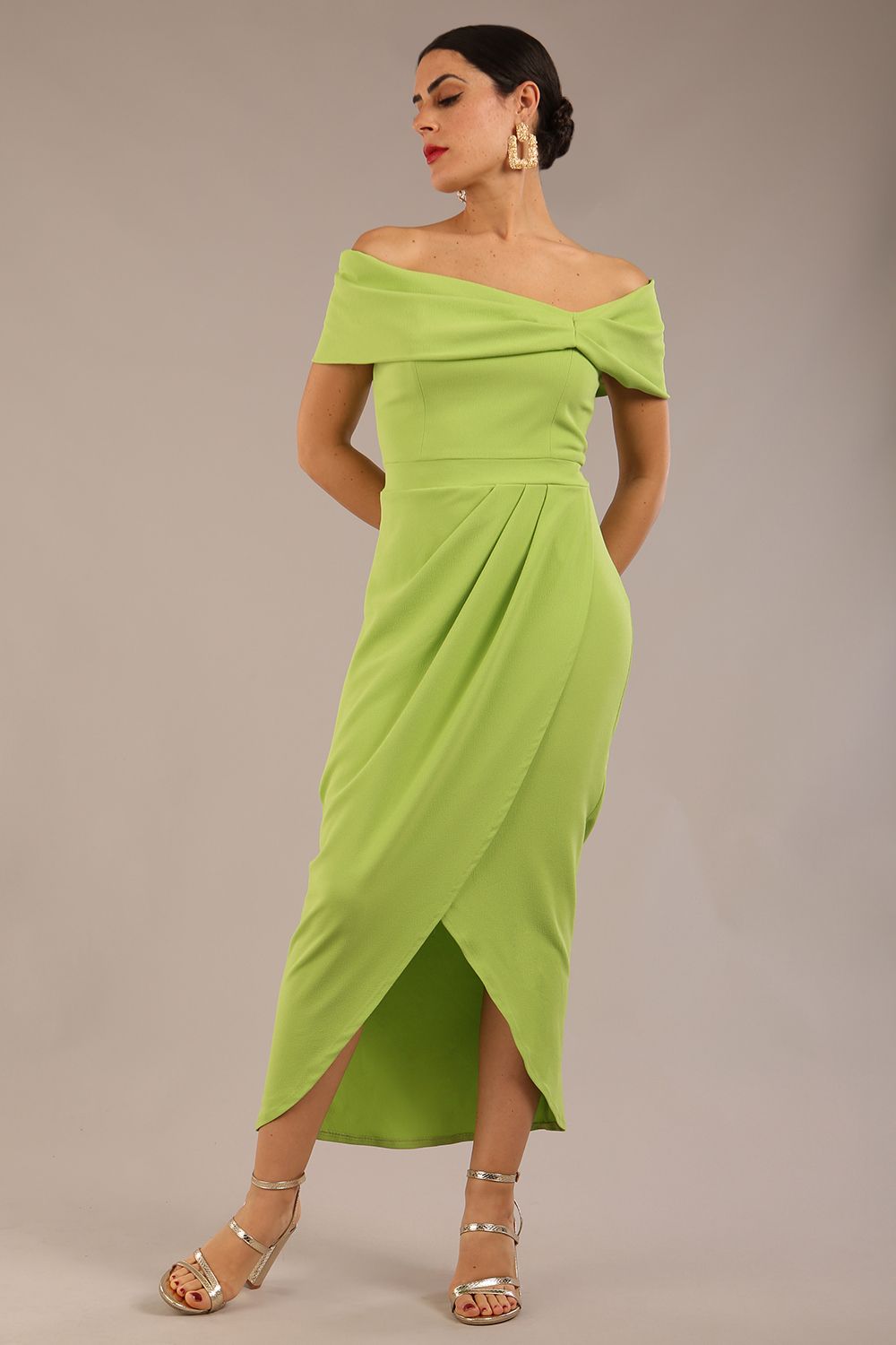 Vegas Calf Length Dress – Diva Catwalk, image 25