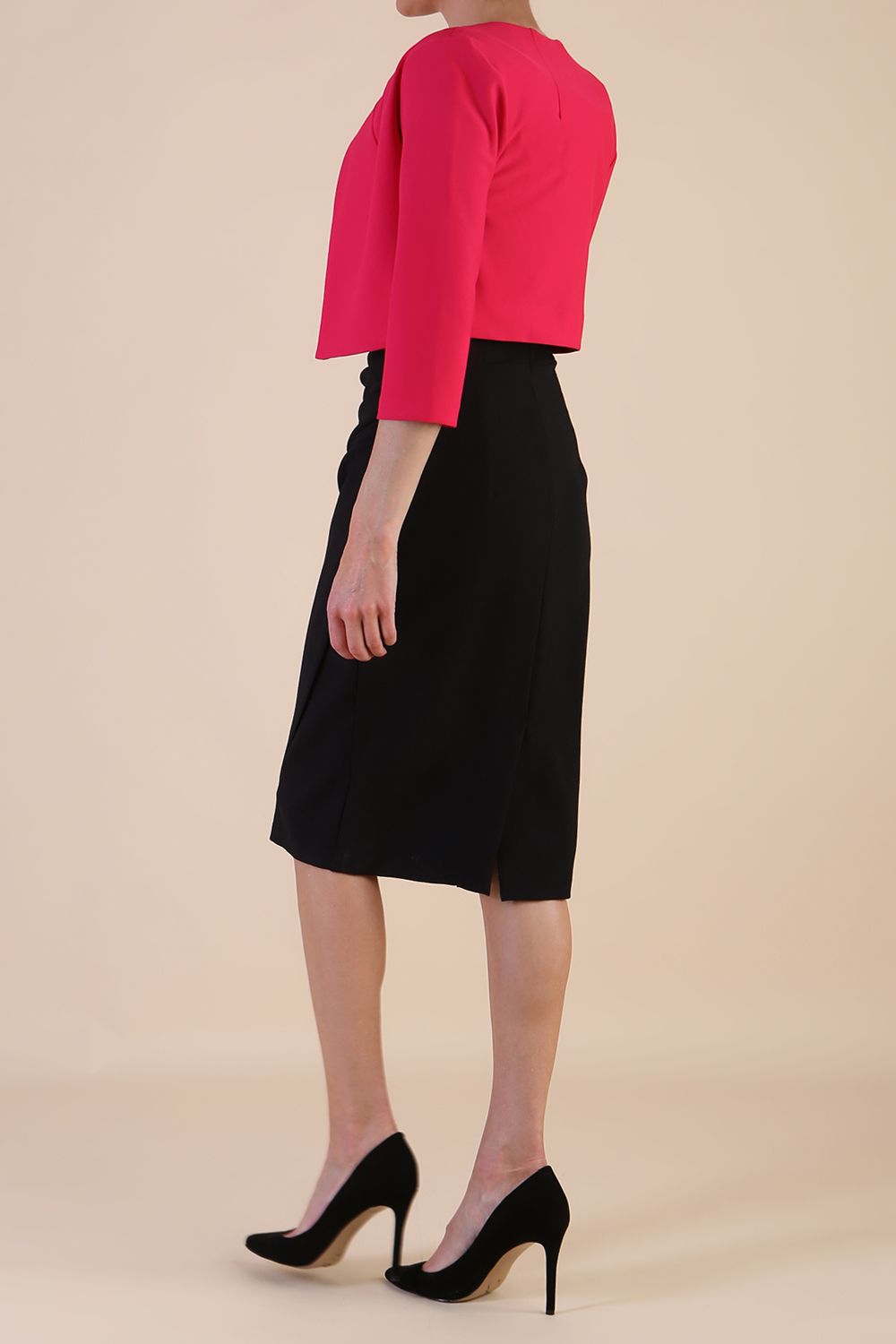 Weston Sleeved Bolero in Virtual Pink – Diva Catwalk, image 16
