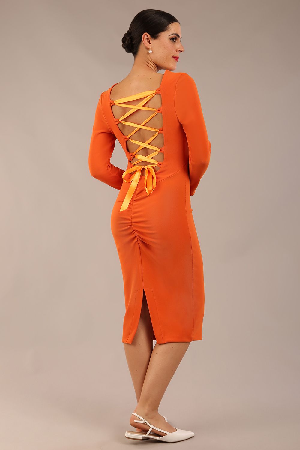 Zoey Sleeved Pencil Dress – Diva Catwalk, image 8