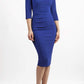 Astra Off Shoulder Sleeved Pencil Dress 