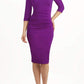 Astra Off Shoulder Sleeved Pencil Dress 