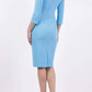 Astra Off Shoulder Sleeved Pencil Dress 